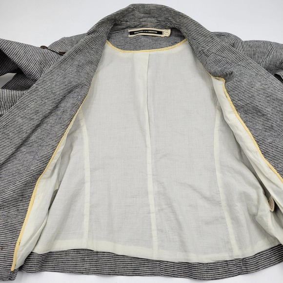 Anthropologie Daughters‎ Of The Liberation Women's Size S Small Linen Blazer - Picture 10 of 10